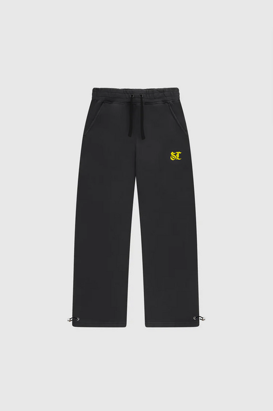Black Yellow Jogger